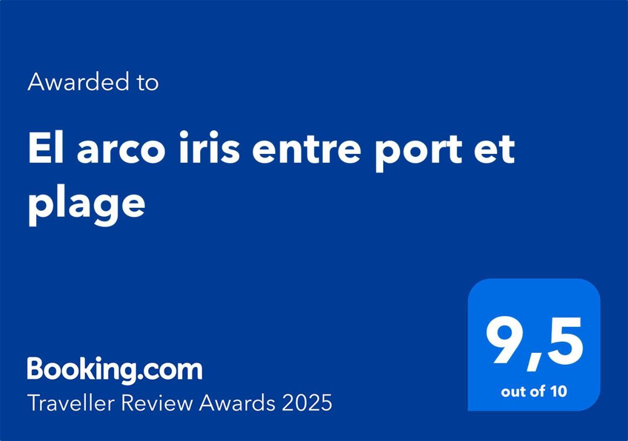 El Arco Iris Entre Port Et Plage Dieppe Exteriör bild